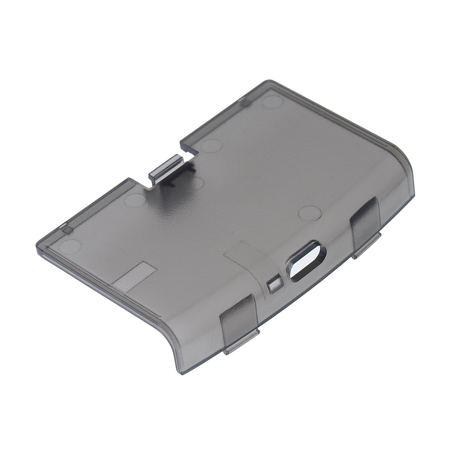 RetroSix Copri batteria USB-C per Game Boy Advance (nero trasparente)