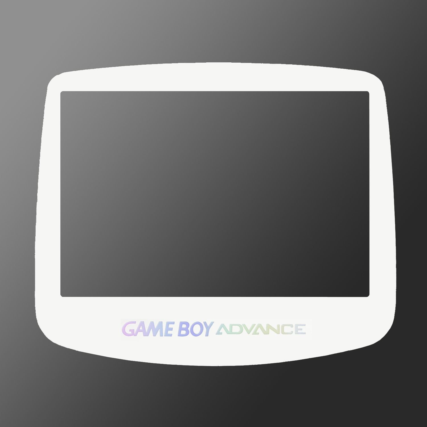 Game Boy Advance IPS Display Disc (Wit holo)