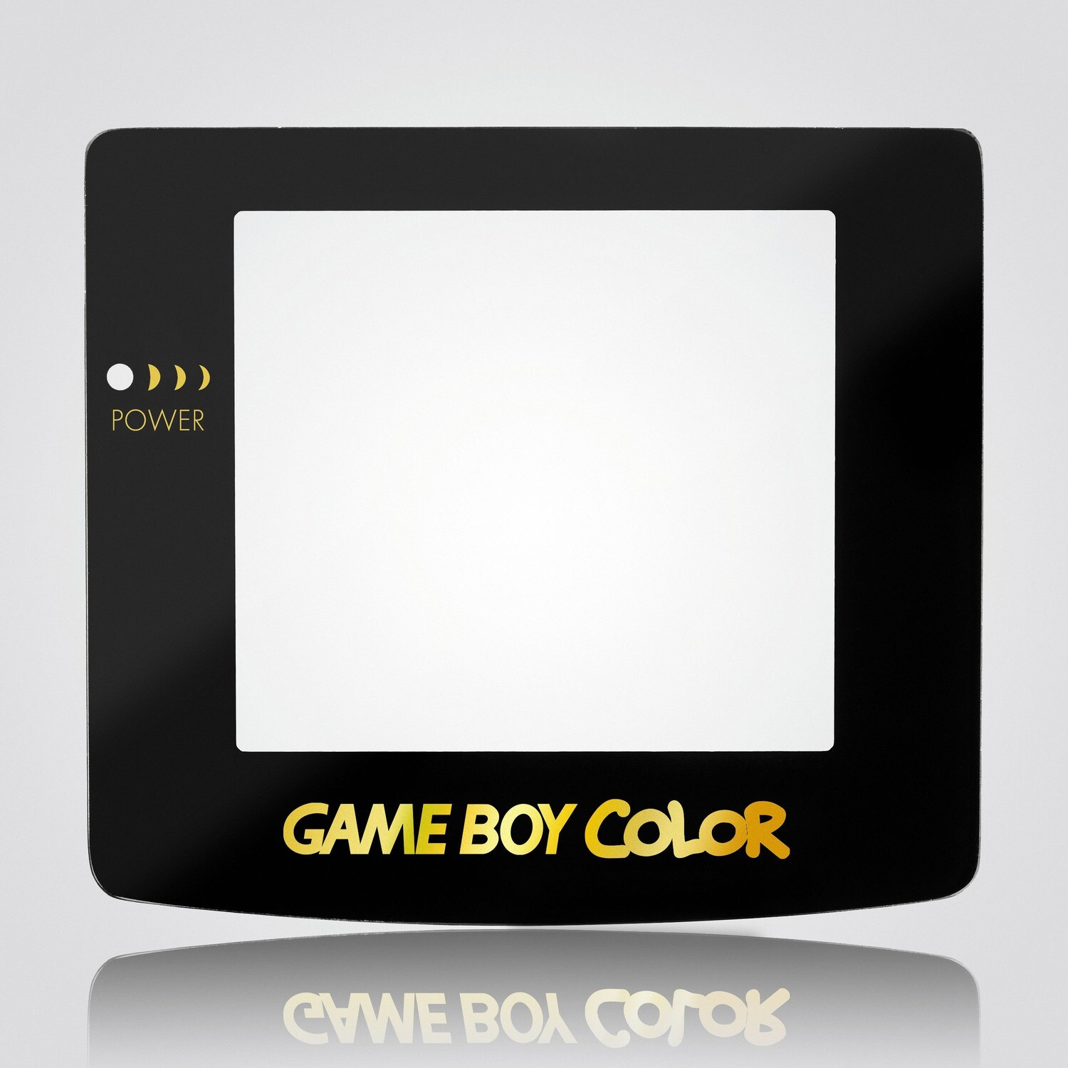 Disco di vetro per Game Boy Color (oro nero)