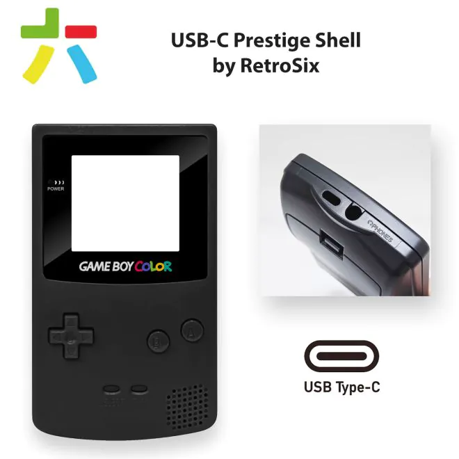 Gameboy DMG - Black - Rechargable USBC - Refurbished online