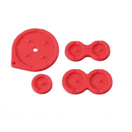 Game Boy Advance SP Silicone Pads (Red) | Order now!