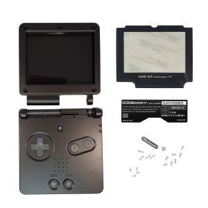 Gehäuse (Schwarz) für Game Boy Advance SP