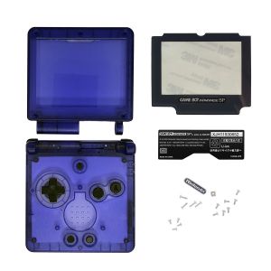 Gehäuse (Clear Blue) für Game Boy Advance SP