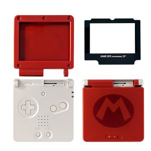 Gehäuse (Mario Rot) für Game Boy Advance SP