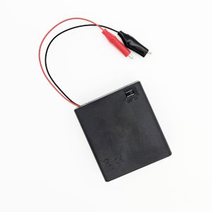 Battery pack with terminals (AA)