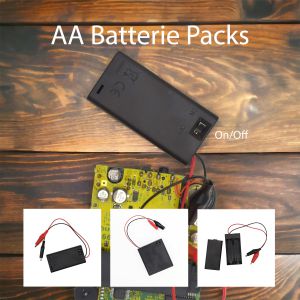 Batteriepack mit Klemmen (AA)