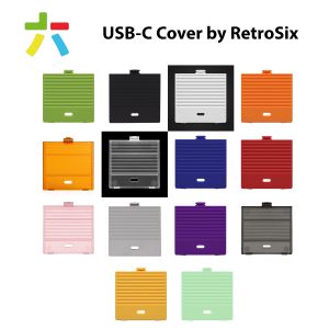 RetroSix USB-C battery cover for Game Boy Classic