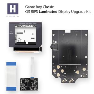 Hispeedido DMG Q5 RIPS XL Laminated LCD Kit mit OSD Menü für Game Boy Classic