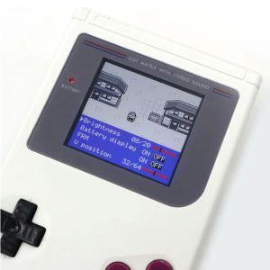 Hispeedido DMG Q5 RIPS XL Laminated LCD Kit mit OSD Menü für Game Boy Classic