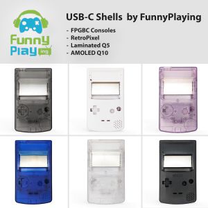 USB-C Shell for Game Boy Color and FPGBC