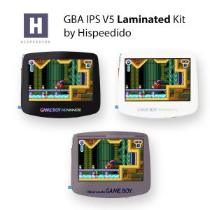 Hispeedido IPS V5 Laminated IPS Kit für Game Boy Advance