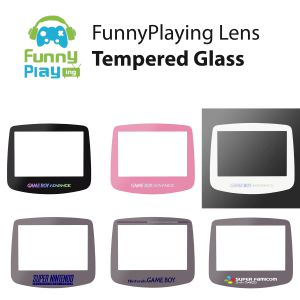 FunnyPlaying tempered real glass display screen for Game Boy Advance