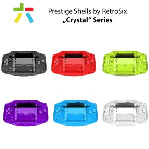 RetroSix IPS CRYSTAL Shell for Game Boy Advance