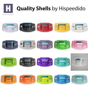 Hispeedido Quality Shell Kits in various colors for Game Boy Advance