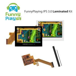 FunnyPlaying GBA SP IPS 3.0 LCD Kit for Game Boy Advance SP