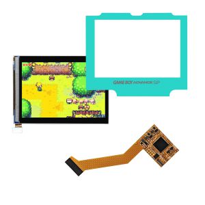 IPS V2 LCD Screen Kit (Blau) für Game Boy Advance SP