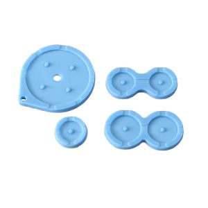 Game Boy Advance SP Silicone Pads (Gray Blue)