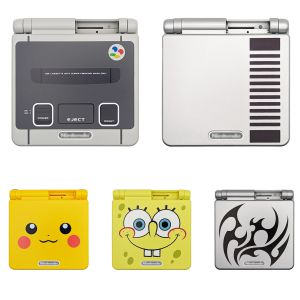 Gedrukte vervangende hoesjes voor Game Boy Advance