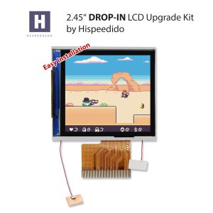 Hispeedido 2.45 HD OSD IPS Kit for Game Boy Color