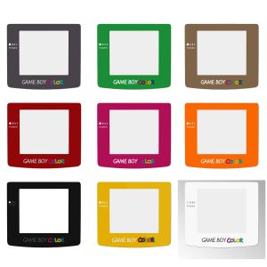 Game Boy Color Display Kunststoff Scheibe