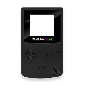 USB-C Prestige Gehäuse Set für Game Boy Color IPS Q5 Ready (Schwarz)