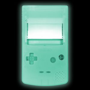 Gehäuse (Blau Lumineszierend) für Game Boy Color