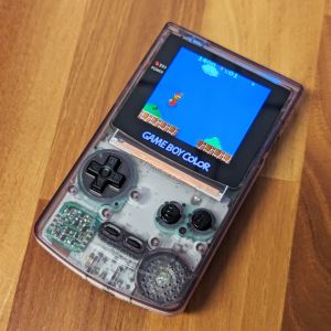 Retro Pixel 2.1 IPS (Schwarz laminiert) für Game Boy Color