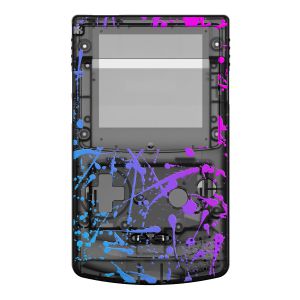 Gehäuse (Retro Splash) für Game Boy Color