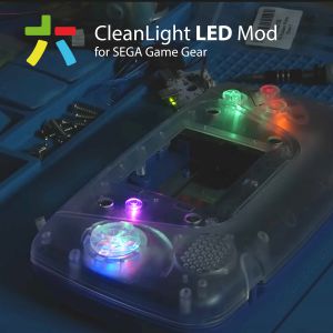 RetroSix CleanLight LED Mod for Game Gear