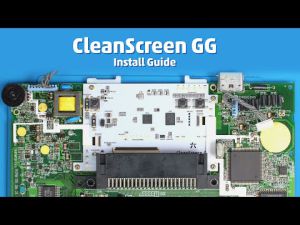 CleanScreen V3.1 Board for Game Gear