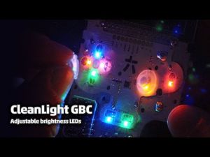 RetroSix CleanLight LED Mod für Game Boy Color