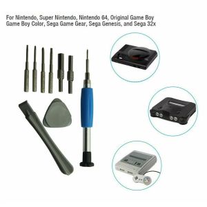 10-in-1 screwdriver set for Nintendo consoles, Xbox, Sega and more