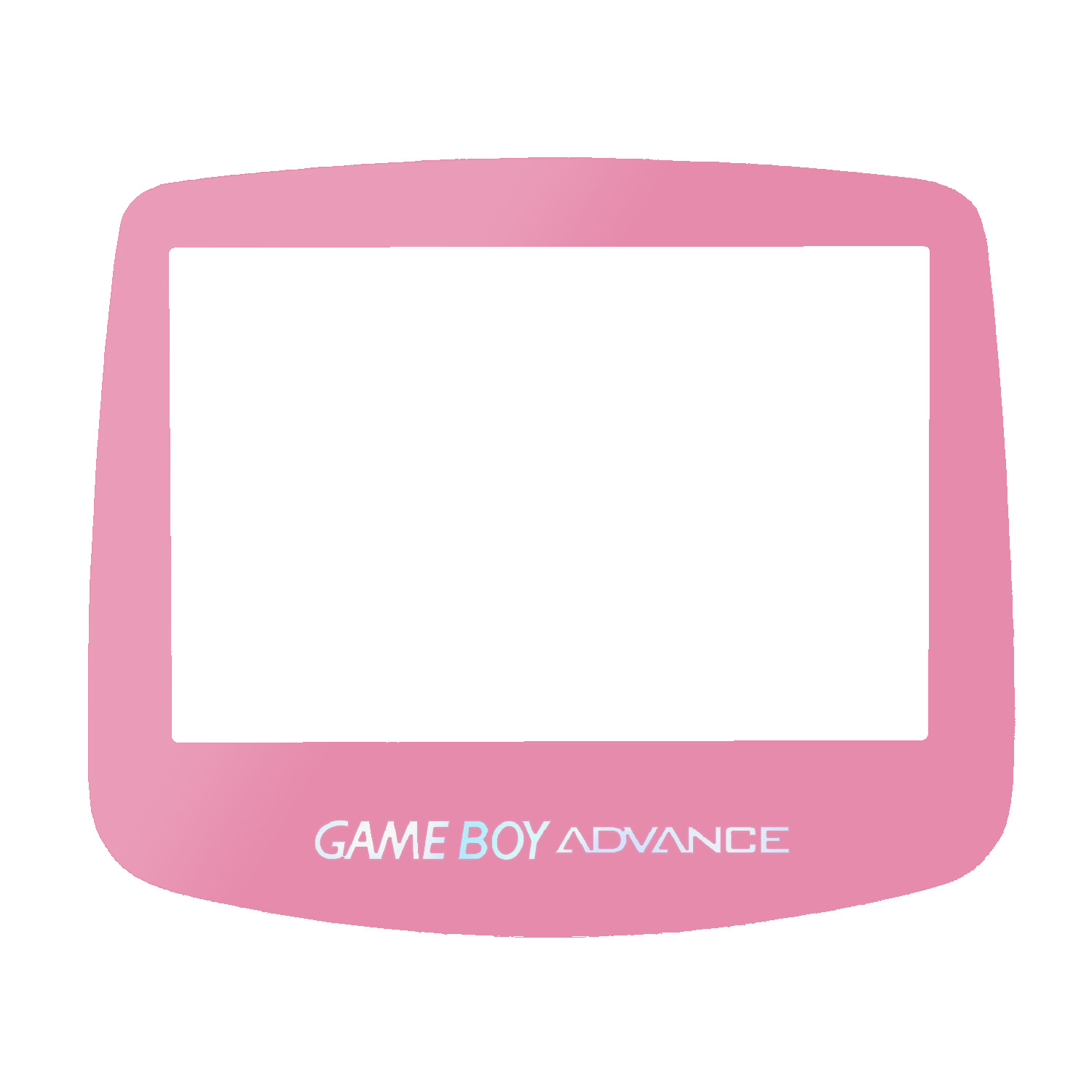 Schermo di vetro per Game Boy Advance (rosa)