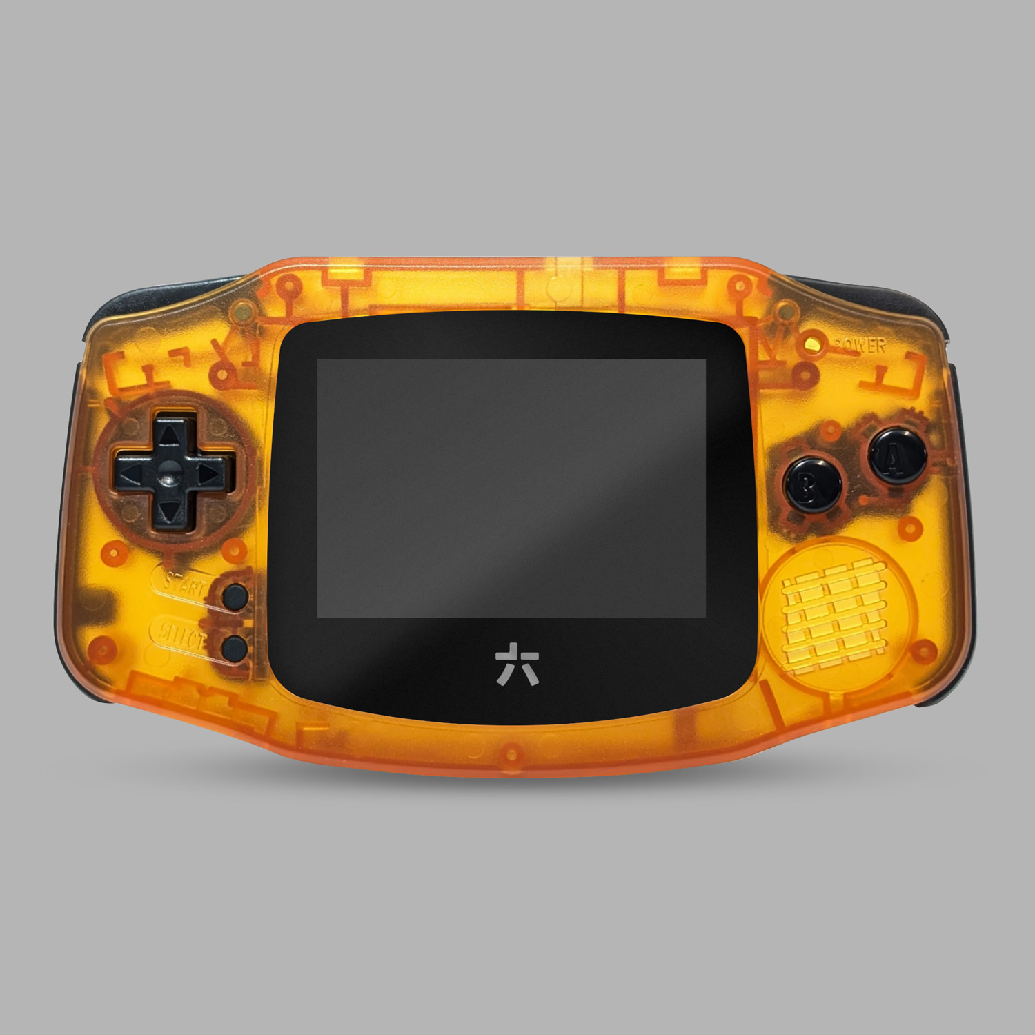 RetroSix IPS Prestige Behuizingsset voor Game Boy Advance (Amber)