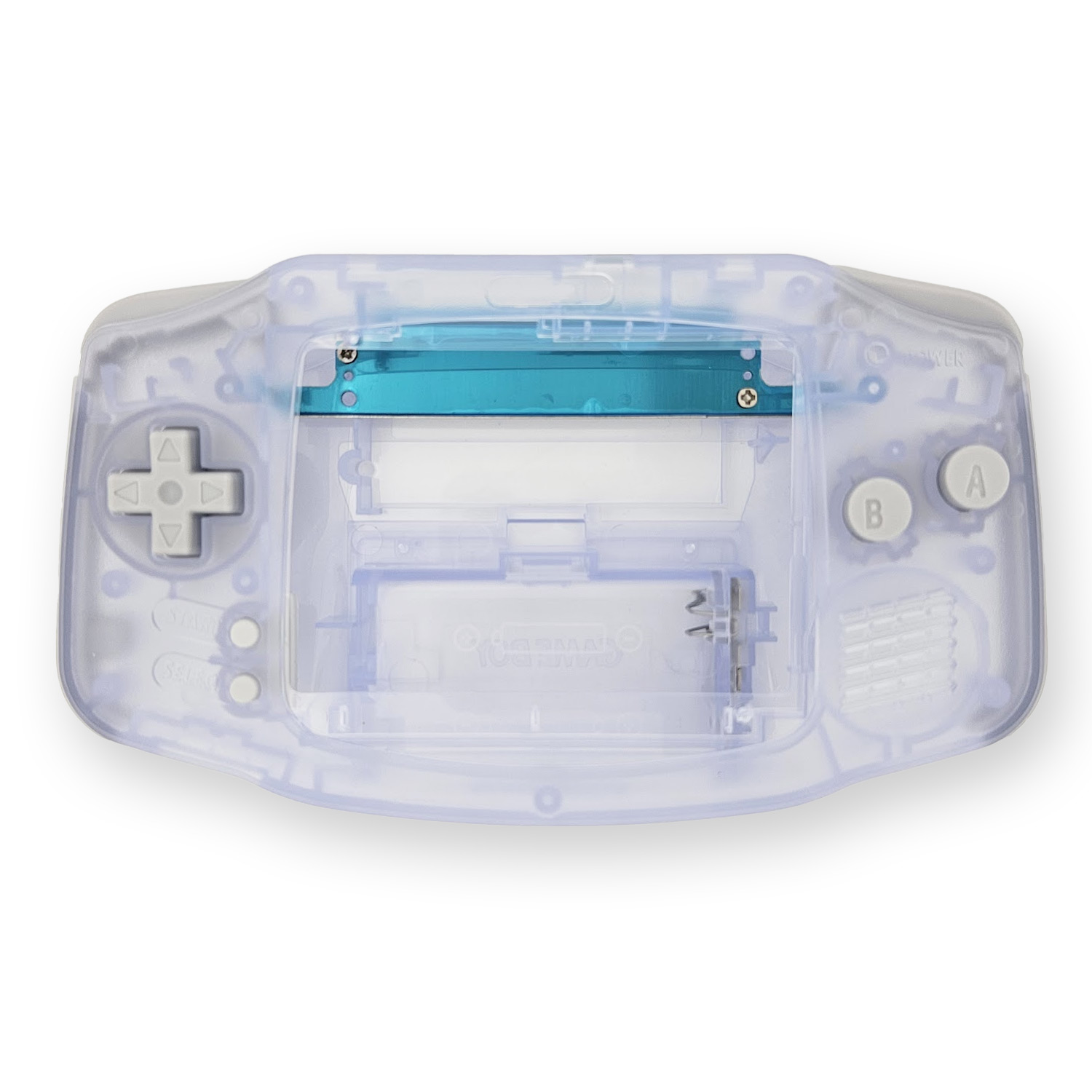 Hispeedido Quality Shell Kits in verschillende kleuren voor Game Boy Advance (Glacier)