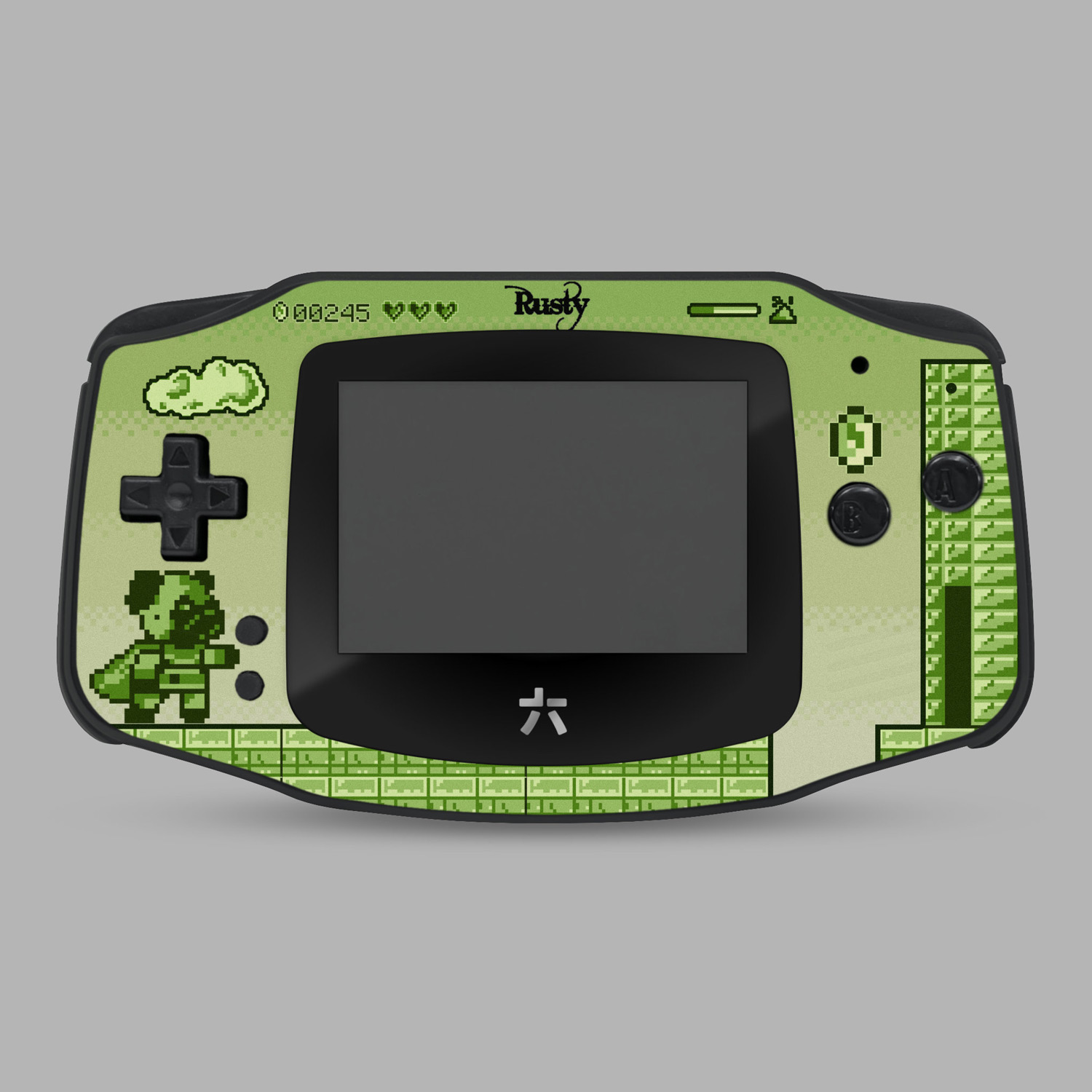 RetroSix IPS UV-geprint hoesje voor Game Boy Advance (Guardians of the Six)