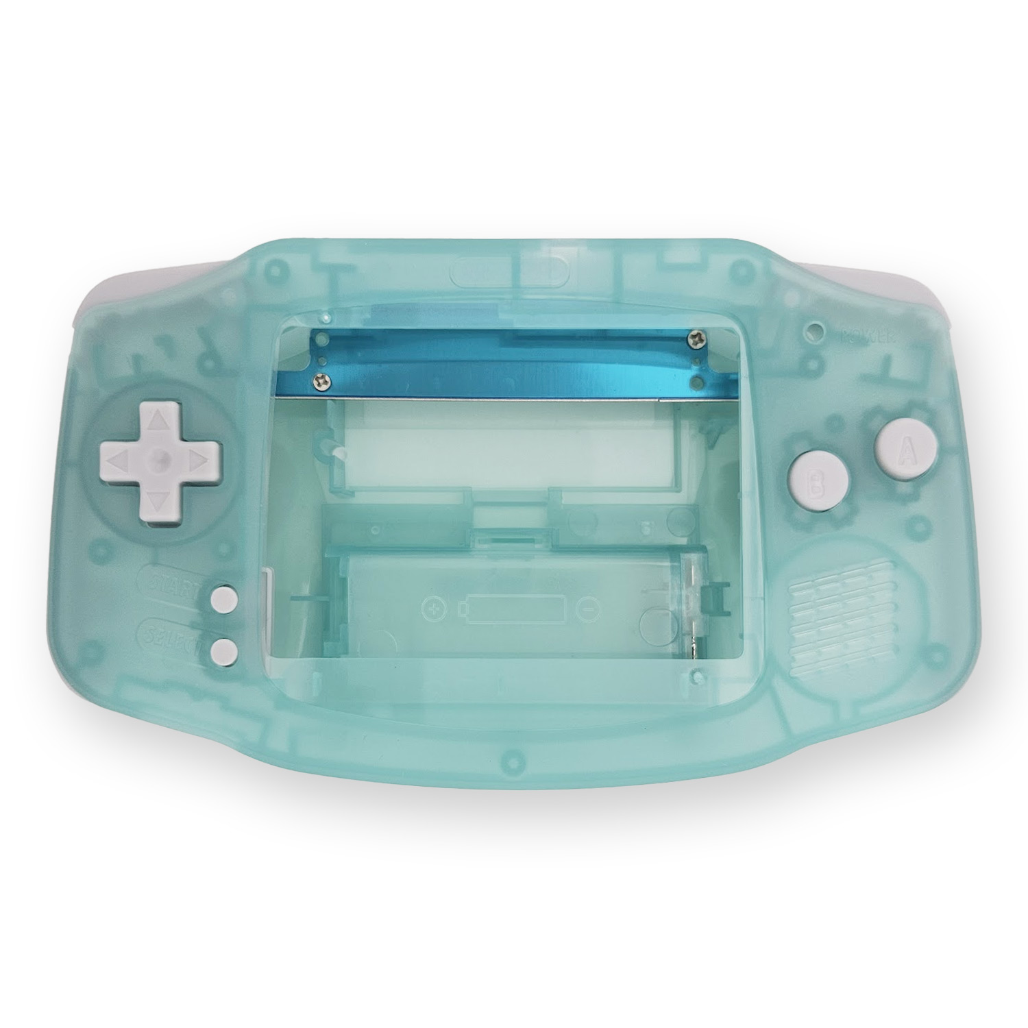 Hispeedido Quality Shell Kits in verschillende kleuren voor Game Boy Advance (Lichtgevend)