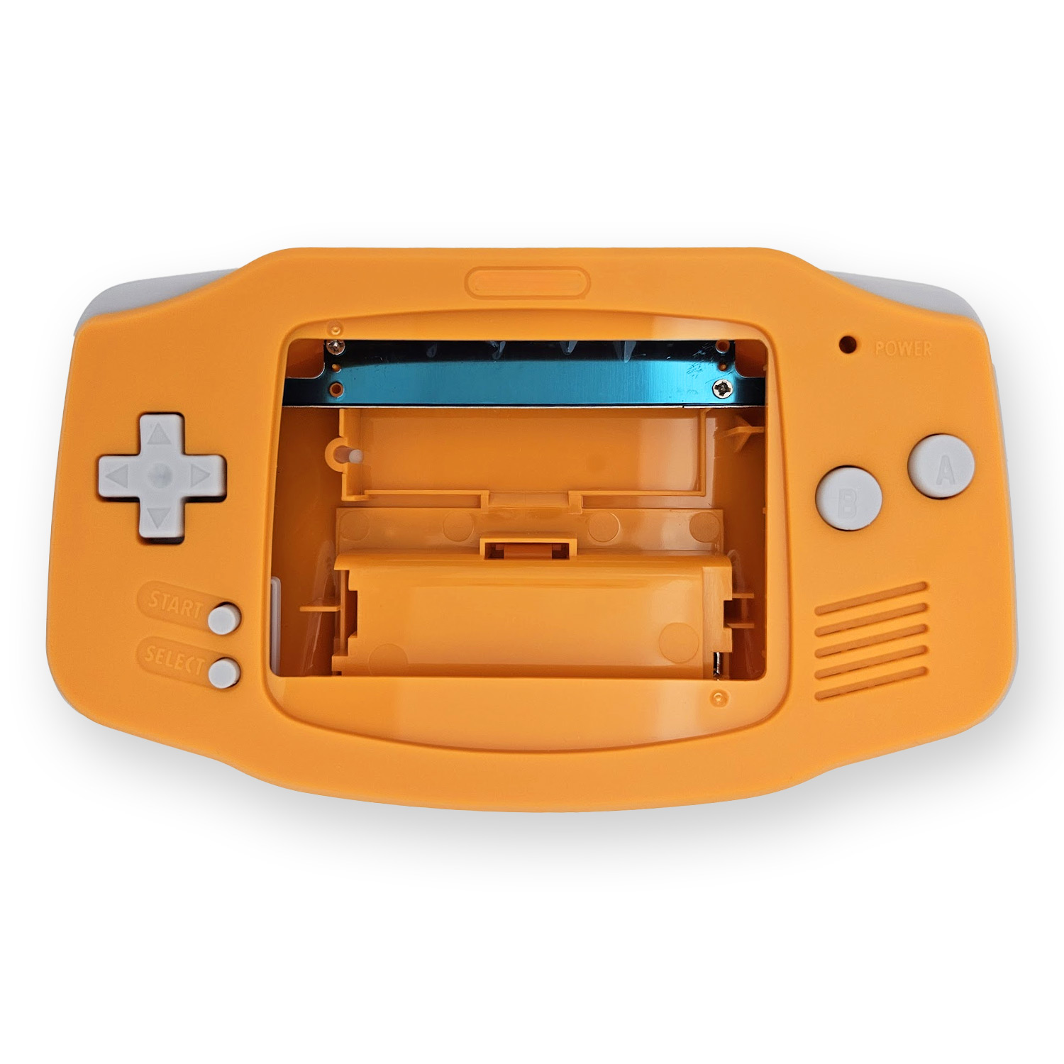 Hispeedido Kwaliteit Shell Kits in verschillende kleuren voor Game Boy Advance (Oranje)