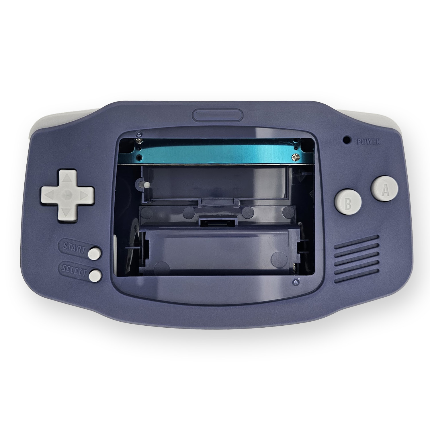 Hispeedido Kwaliteit Shell Kits in verschillende kleuren voor Game Boy Advance (Paars)