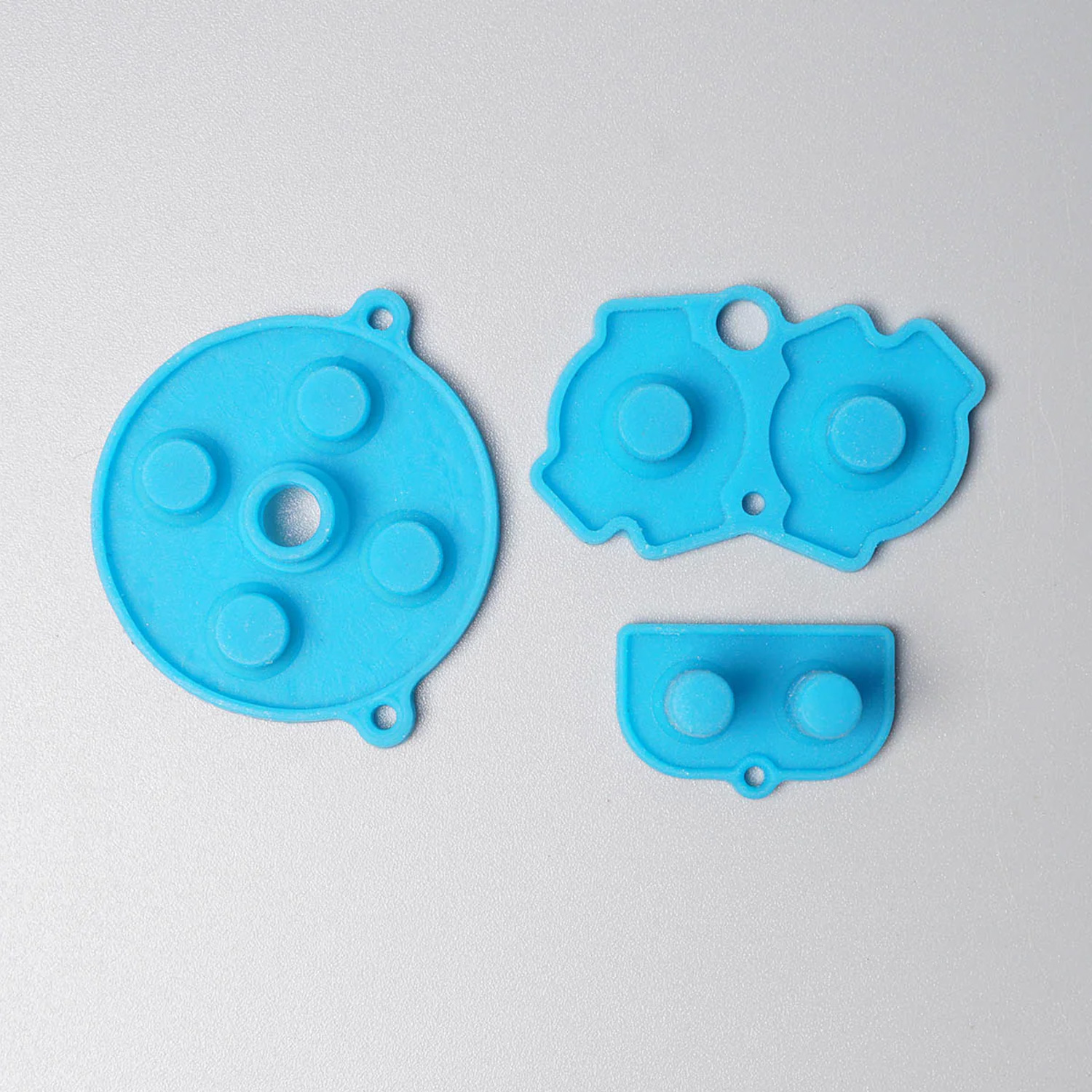 FunnyPlaying rubber pads in verschillende kleuren voor Game Boy Advance (Blauw meer)