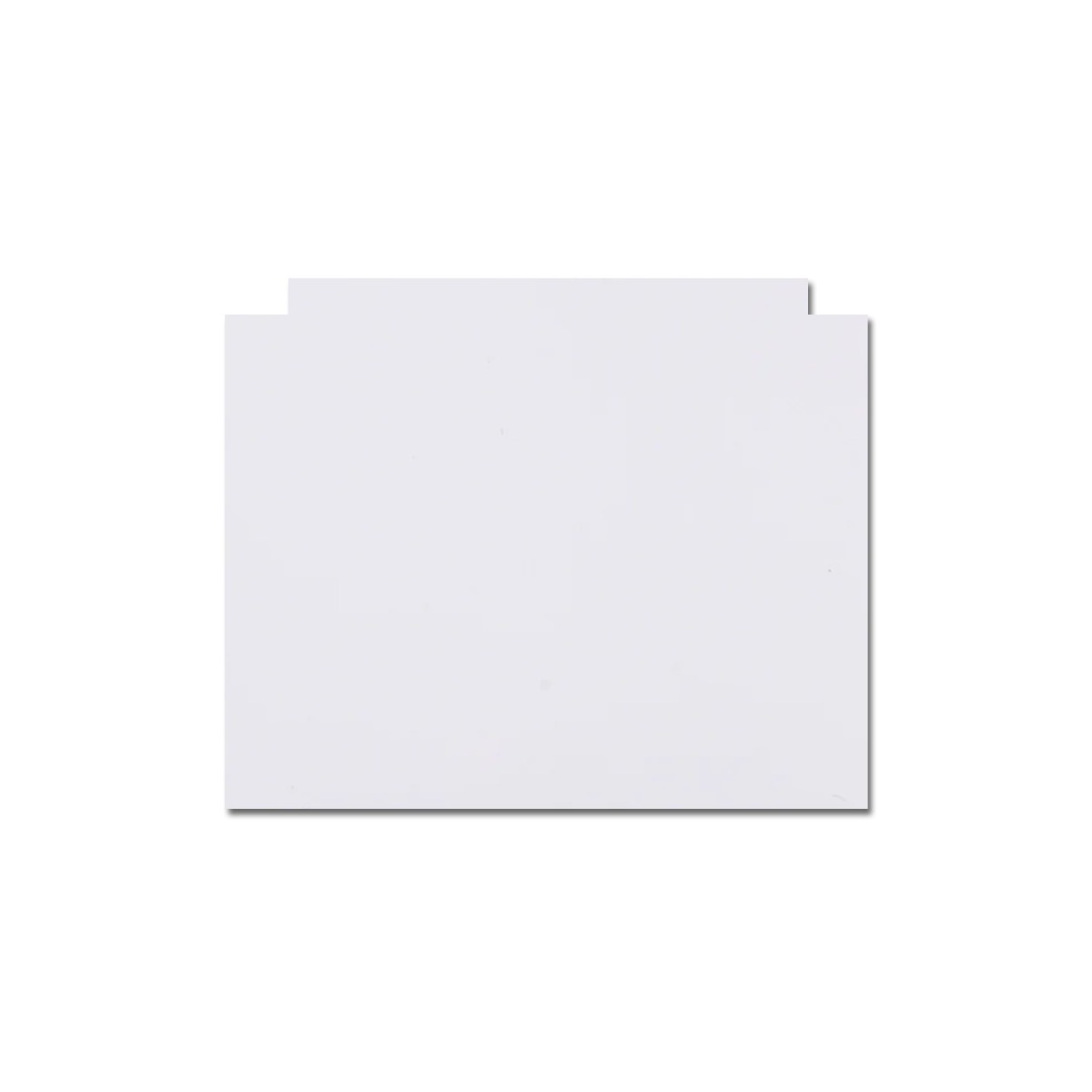 PVC Slice (White) for Game Boy Advance SP