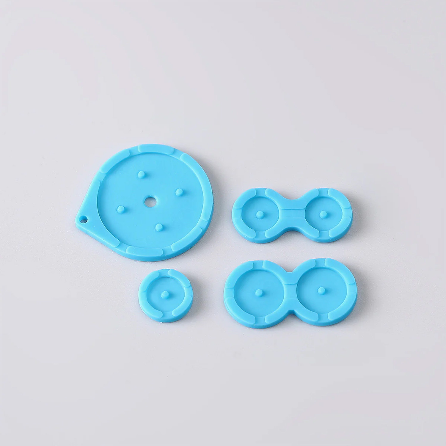 FunnyPlaying GBA SP Silicone Pads for Game Boy Advance SP (Sky Blue)