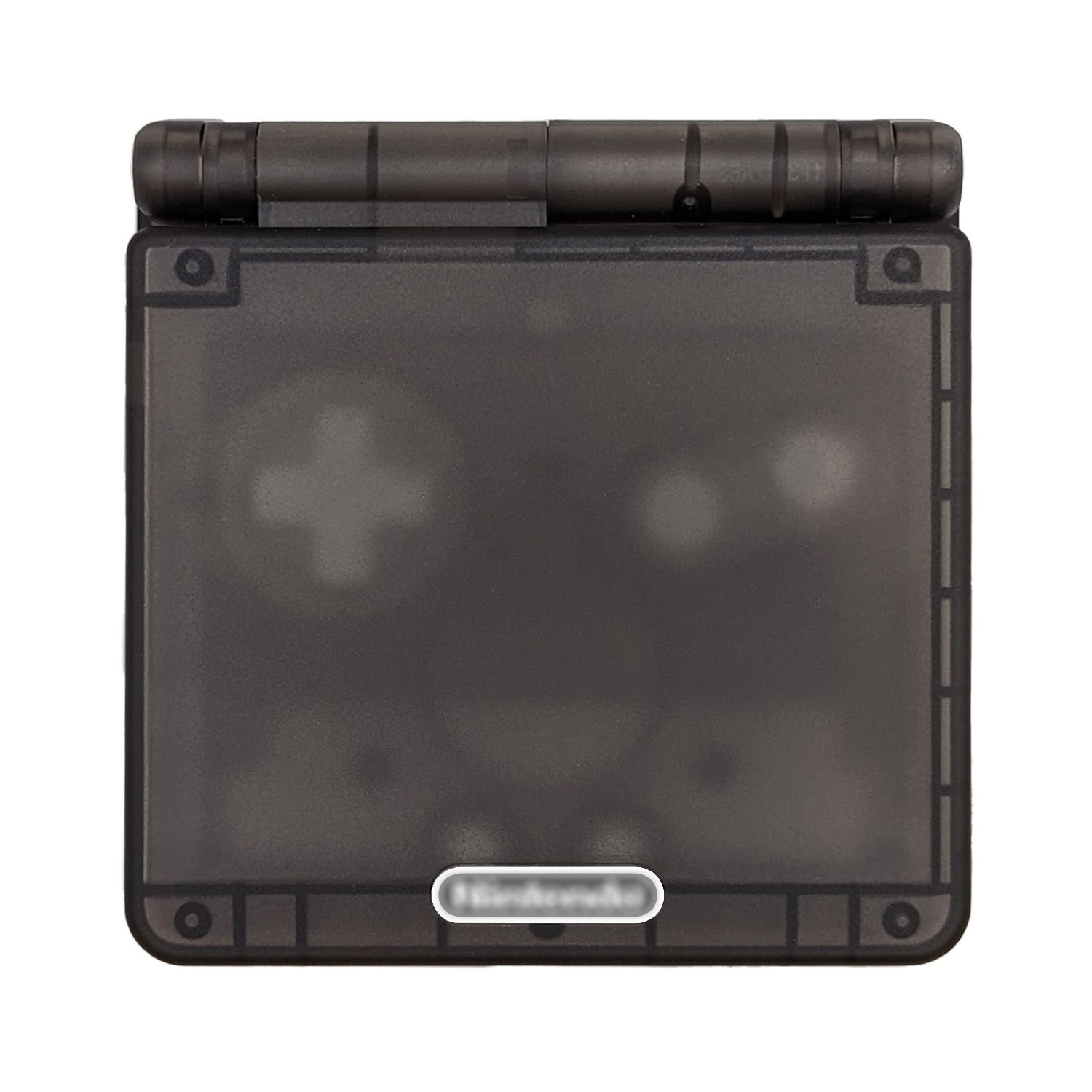 Ersatzgehäuse für Game Boy Advance SP (Schwarz Transparent)