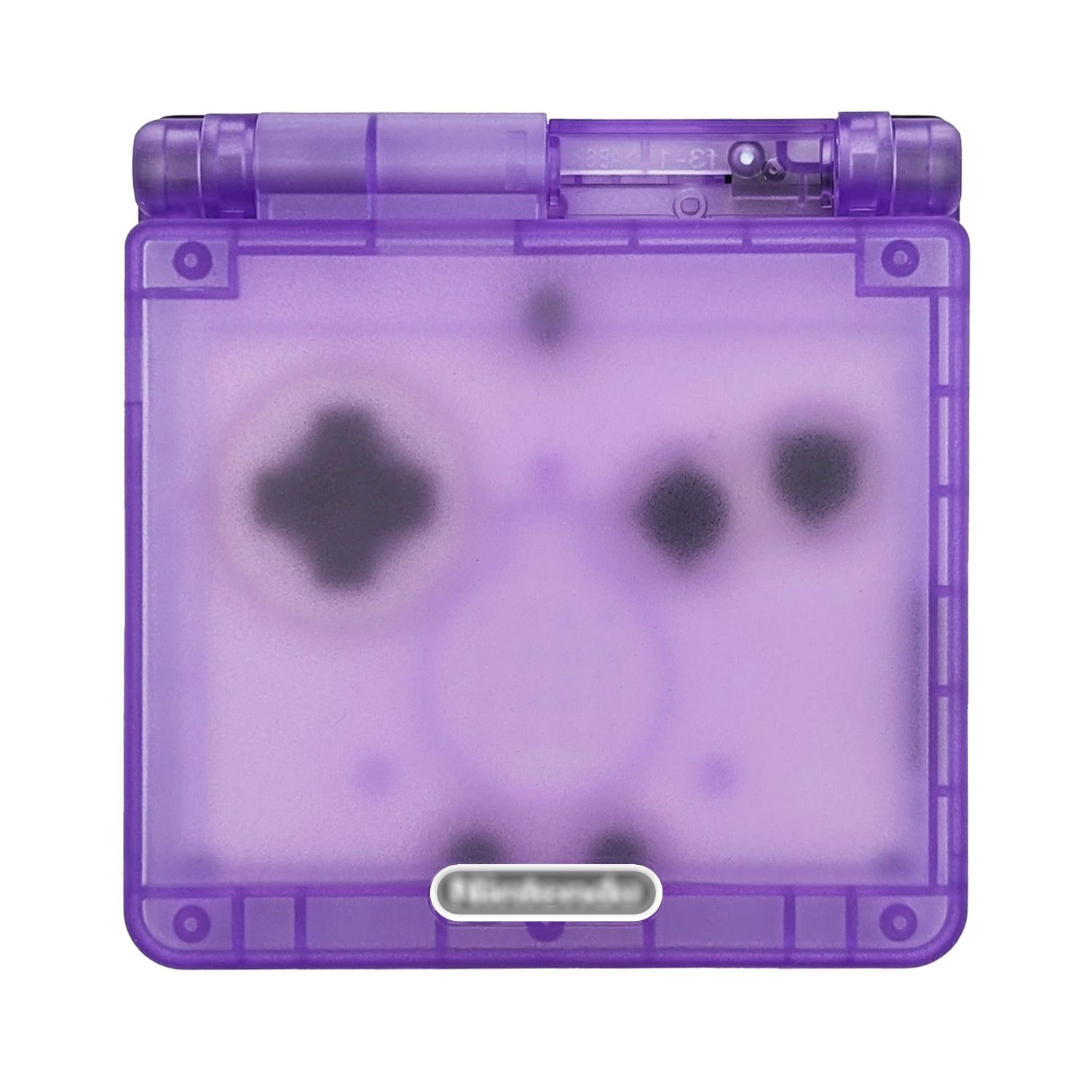 Ersatzgehäuse für Game Boy Advance SP (Lila Transparent)