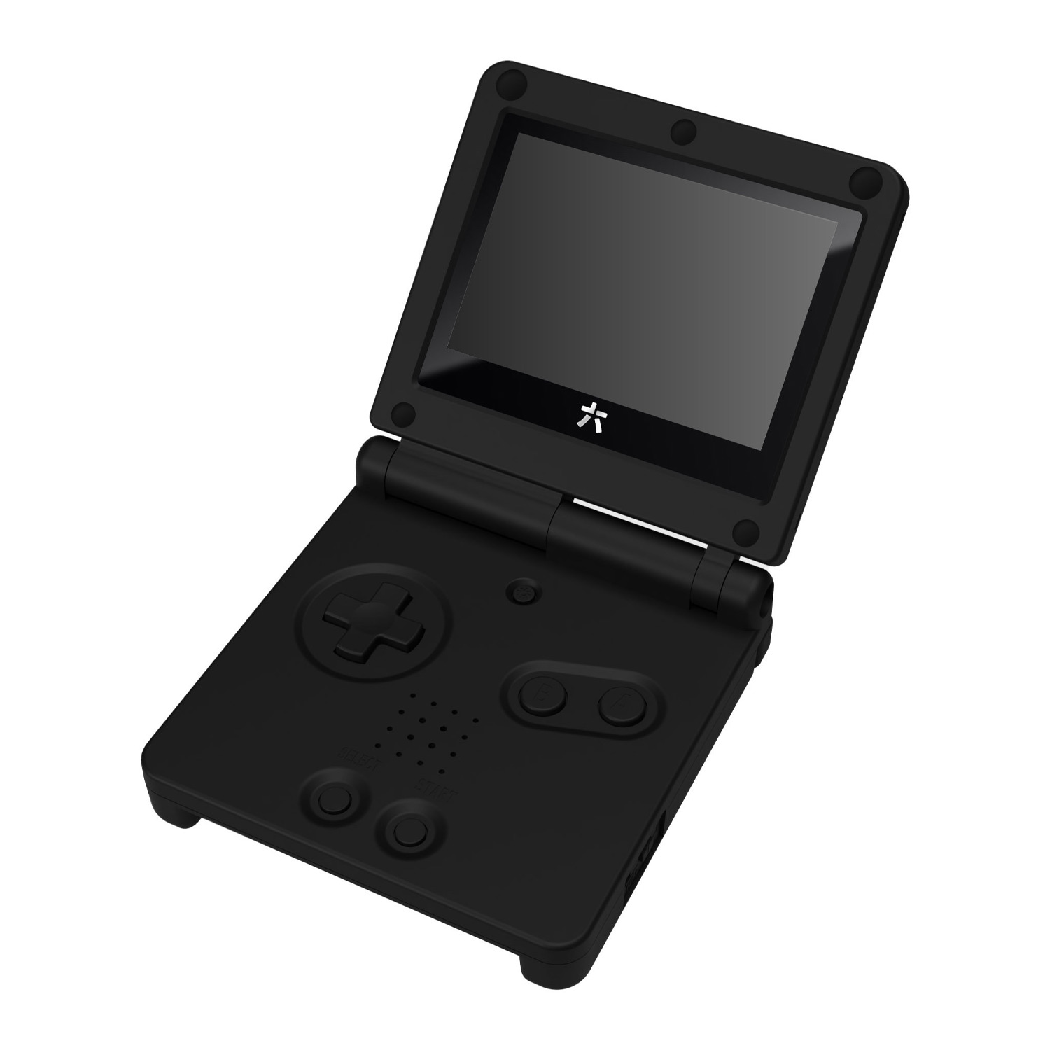 RetroSix Prestige Shell Kits IPS Ready for Game boy Advance SP (Matt Black)