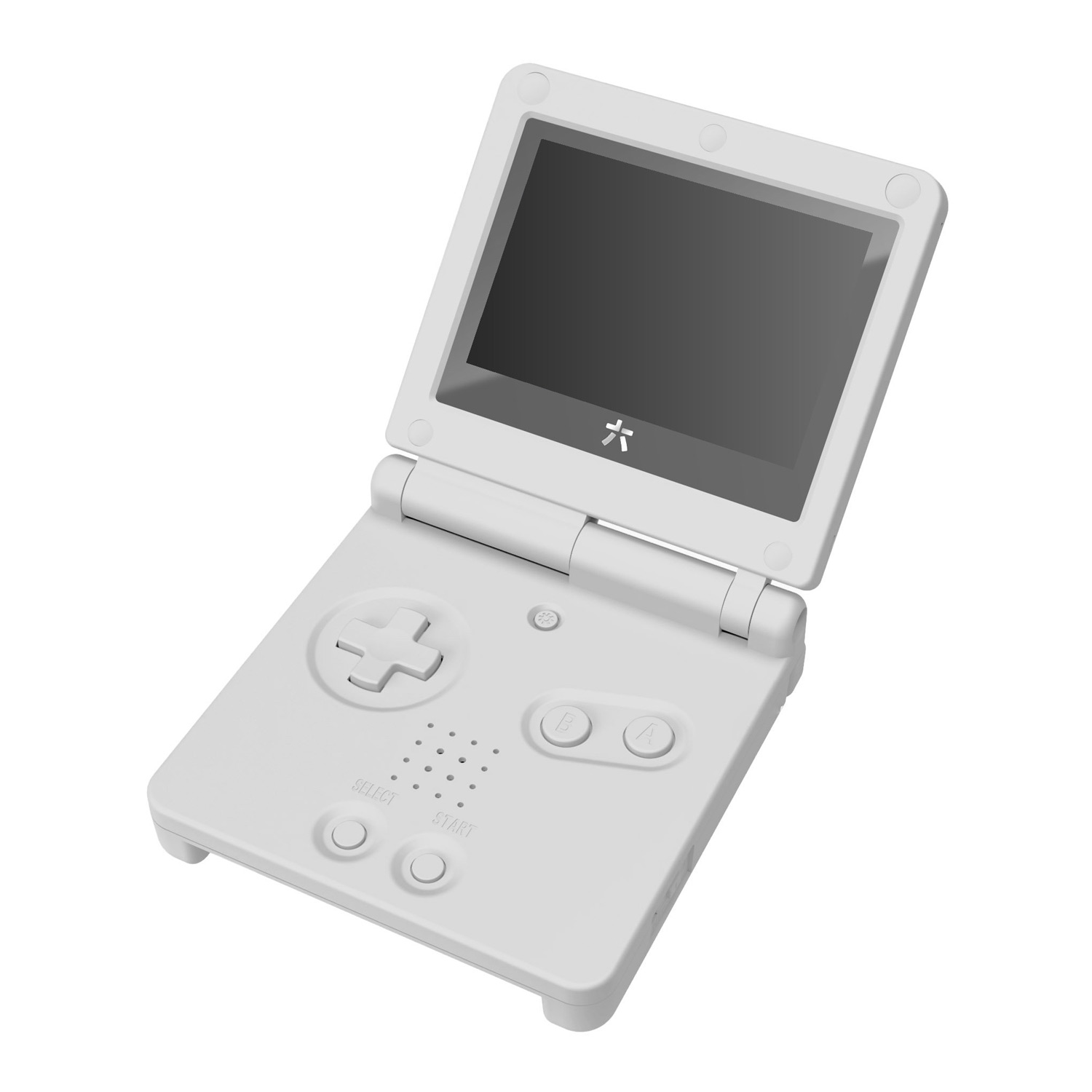 RetroSix Prestige Shell Kits IPS Ready for Game boy Advance SP (Gray)