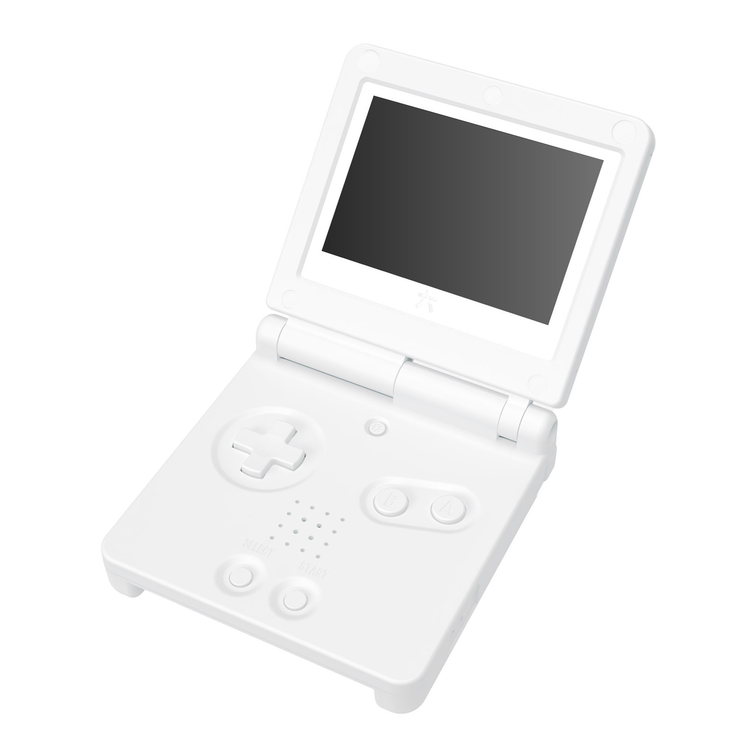 RetroSix Prestige Shell Kits IPS Ready for Game boy Advance SP (Pure White)