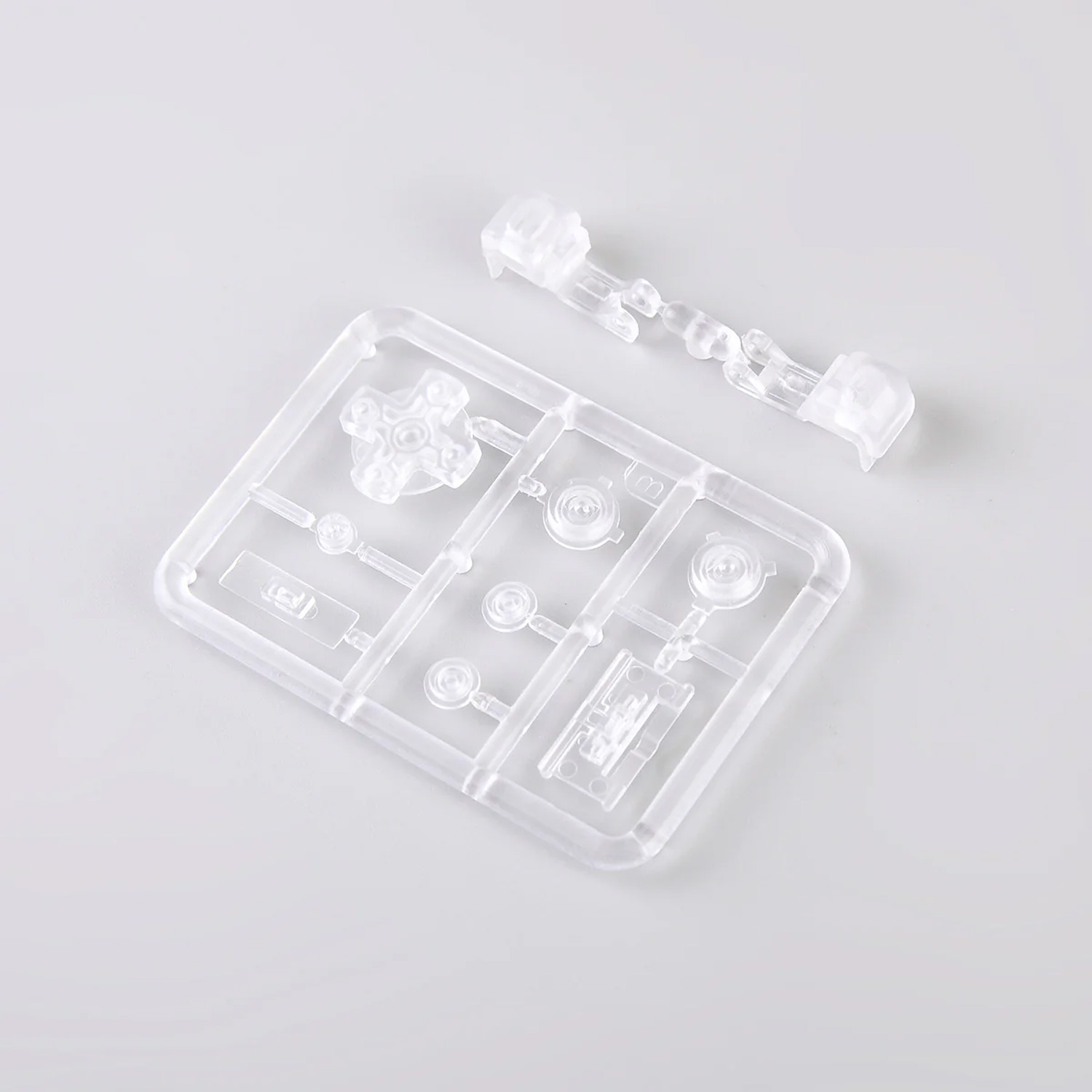 FunnyPlaying GBA SP buttons in different colors for Game Boy Advance SP (Clear)