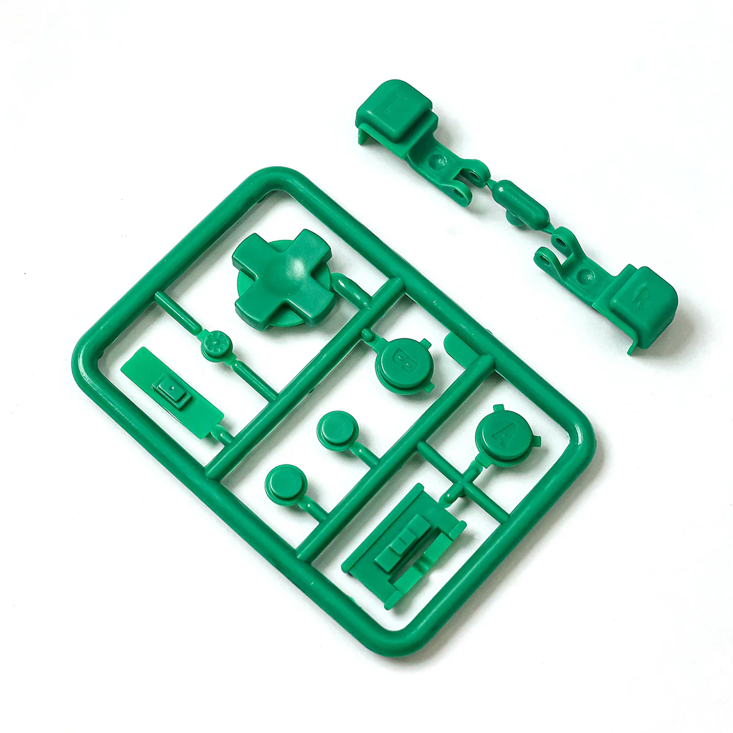 FunnyPlaying GBA SP Buttons in different colors for Game Boy Advance SP (Green)