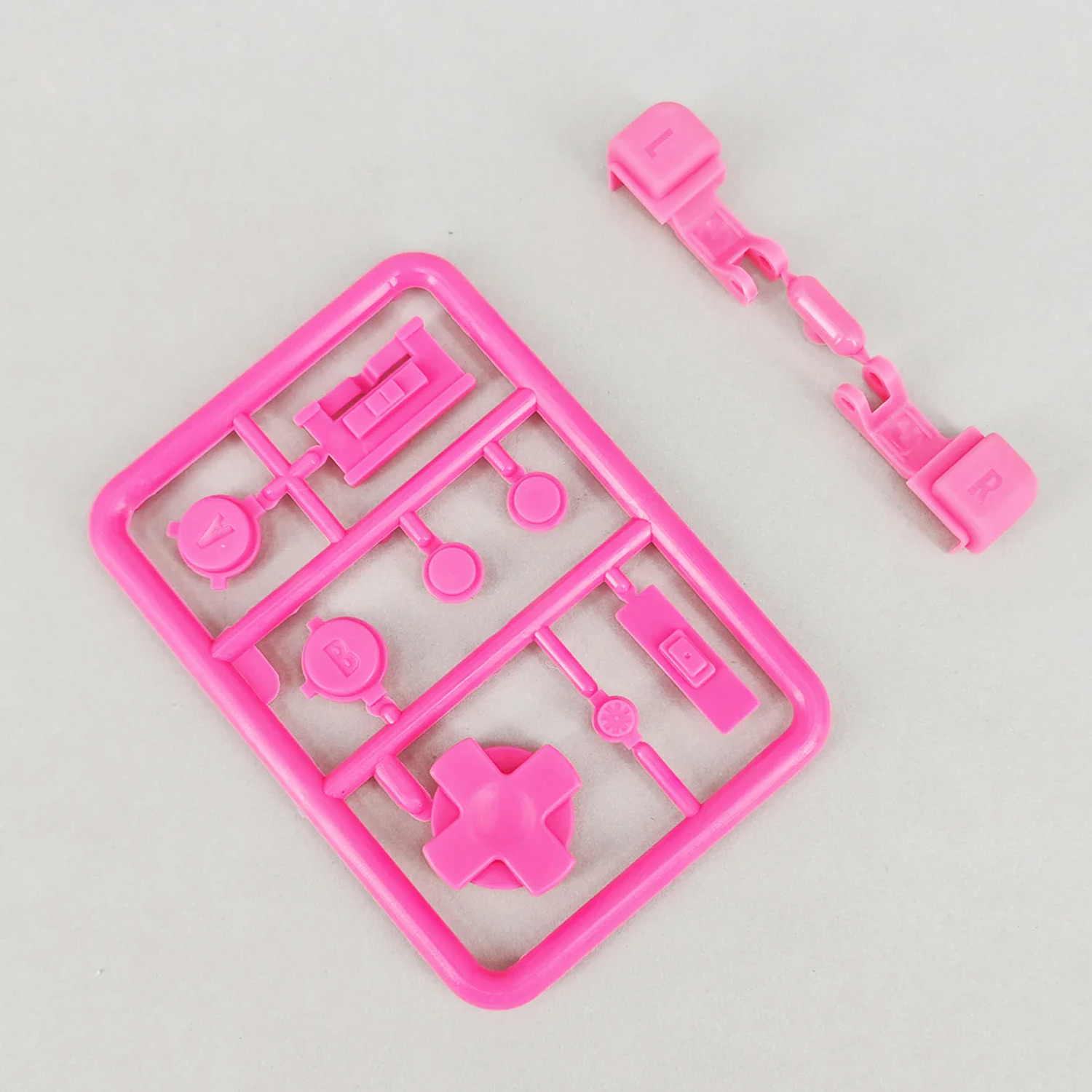 FunnyPlaying GBA SP buttons in different colors for Game Boy Advance SP (Pink)